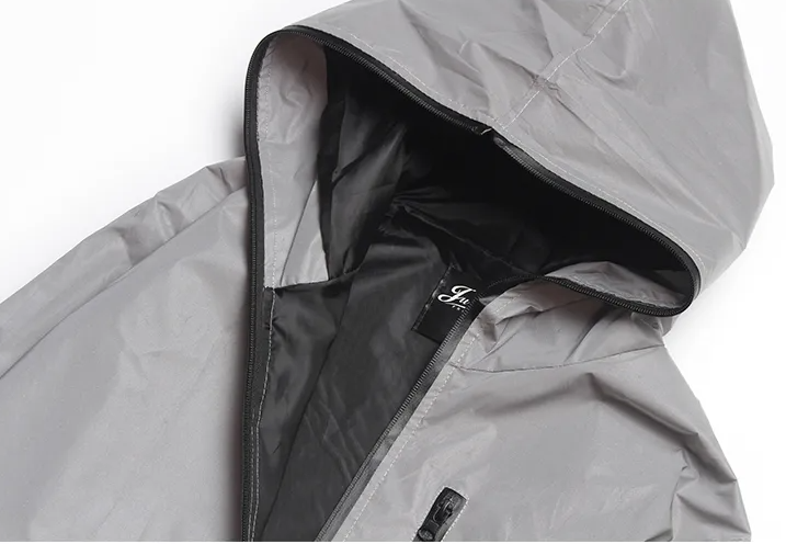 Drune | Reflektierende Windjacke mit Kapuze