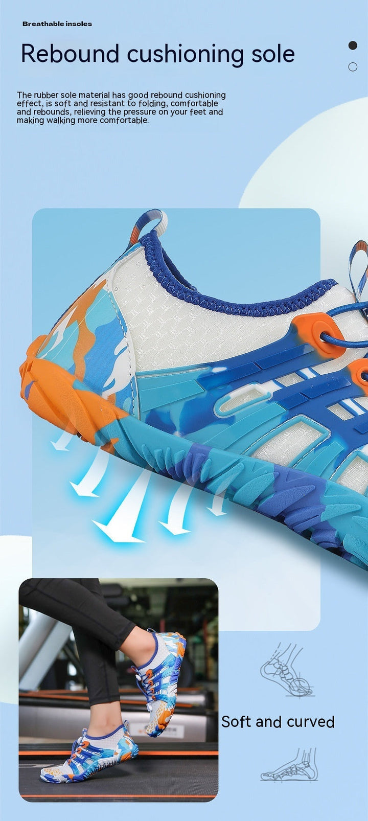 Damen Barfuß-Wasserschuhe für Freiheit und Komfort Drune