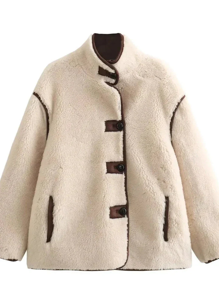 Drune | Luxus Fleece-besetzte Jacke