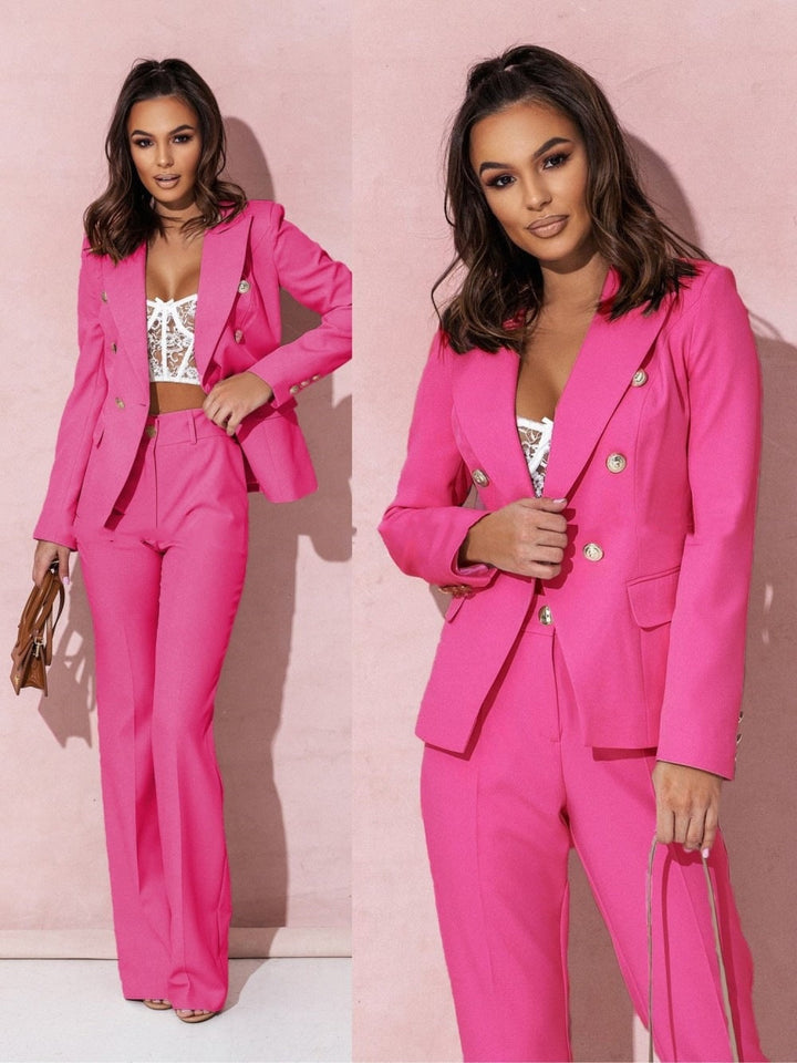 Drune | Elegante Blazer und Hosen Set