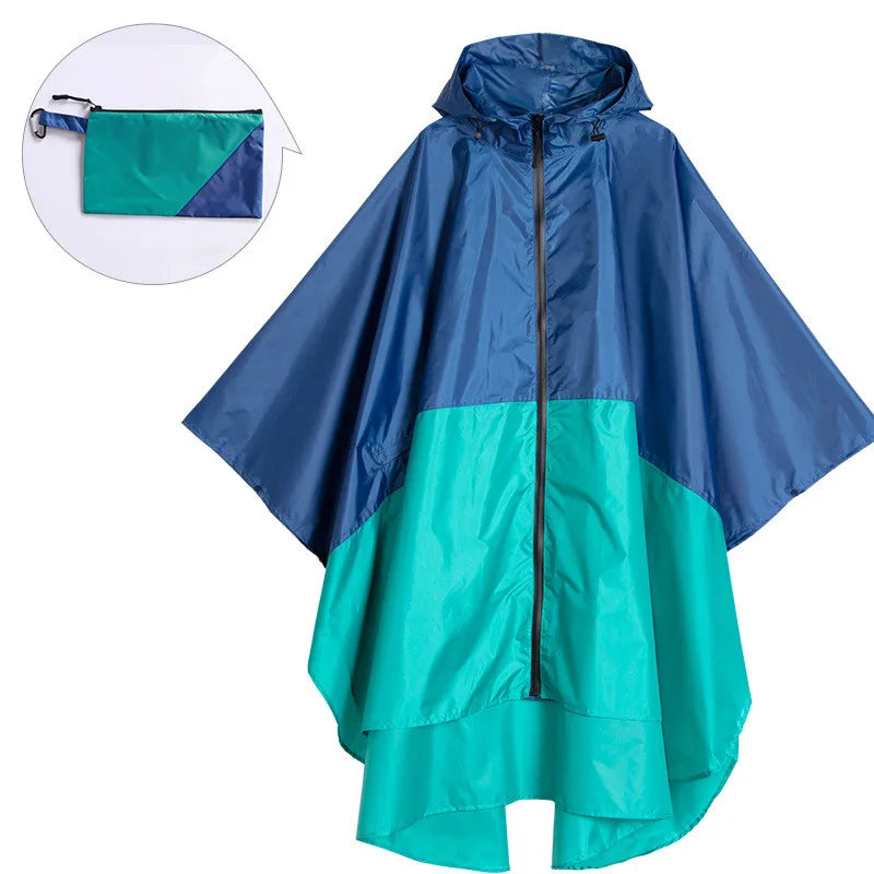 Drune | wasserdichter Unisex-Poncho mit Kapuze