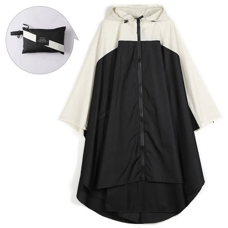 Drune | wasserdichter Unisex-Poncho mit Kapuze