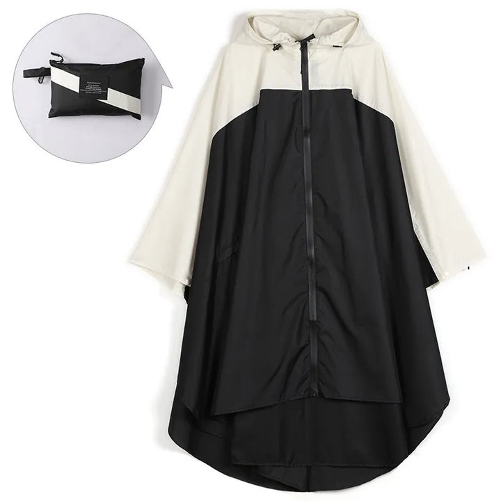 Drune | wasserdichter Unisex-Poncho mit Kapuze