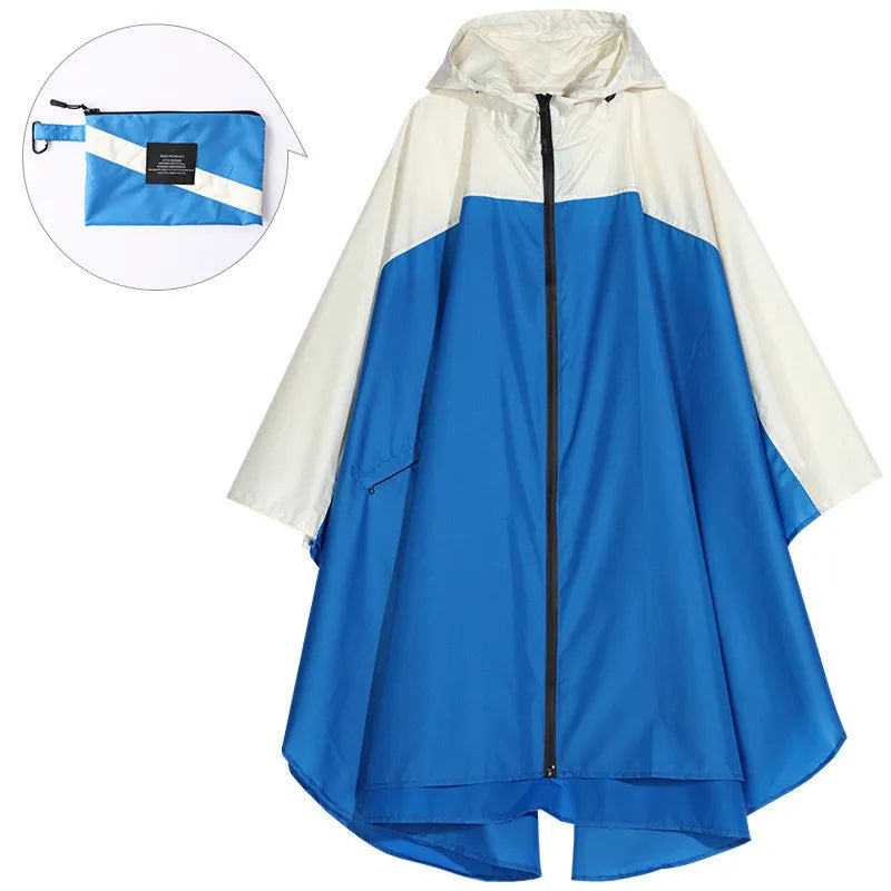 Drune | Tragbare Unisex wasserdichte Poncho mit Kapuze
