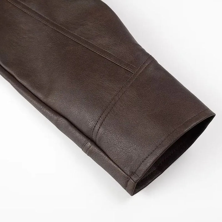 Drune | Damenjacke Vintage V-Ausschnitt