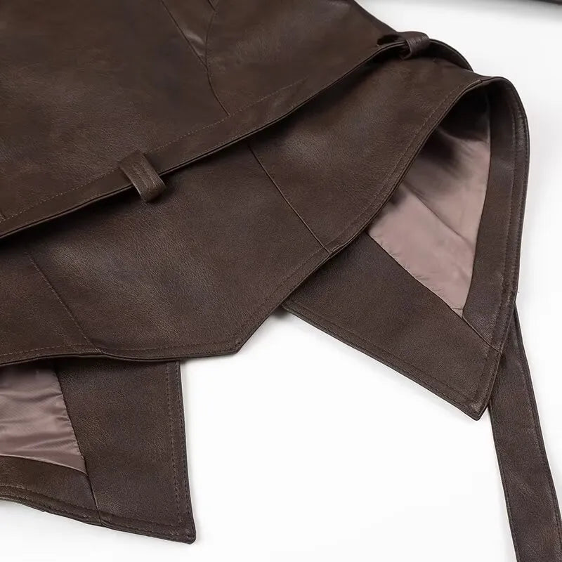 Drune | Damenjacke Vintage V-Ausschnitt