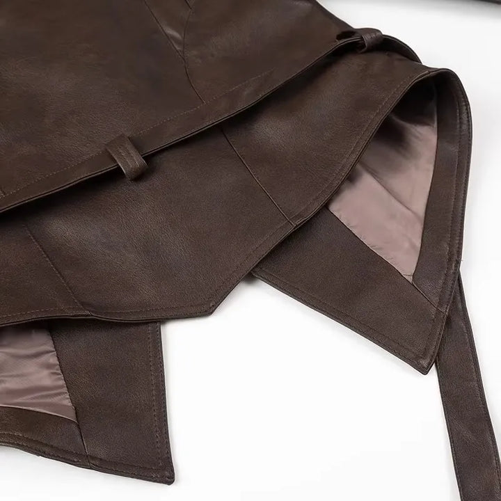 Drune | Damenjacke Vintage V-Ausschnitt