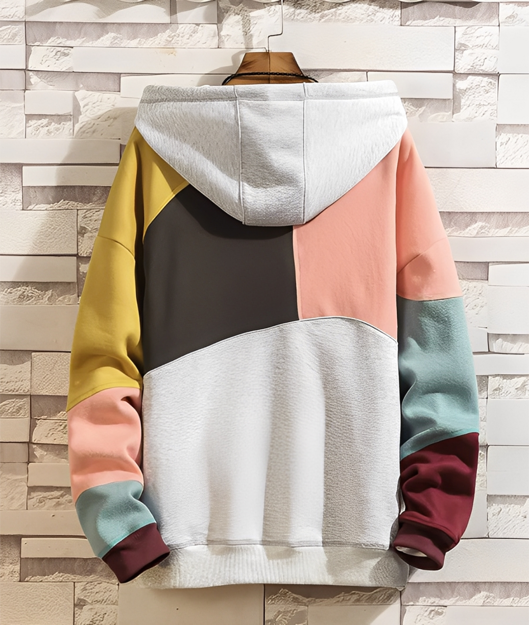 Drune | Farbiger, Lockere Hoodie für Männer