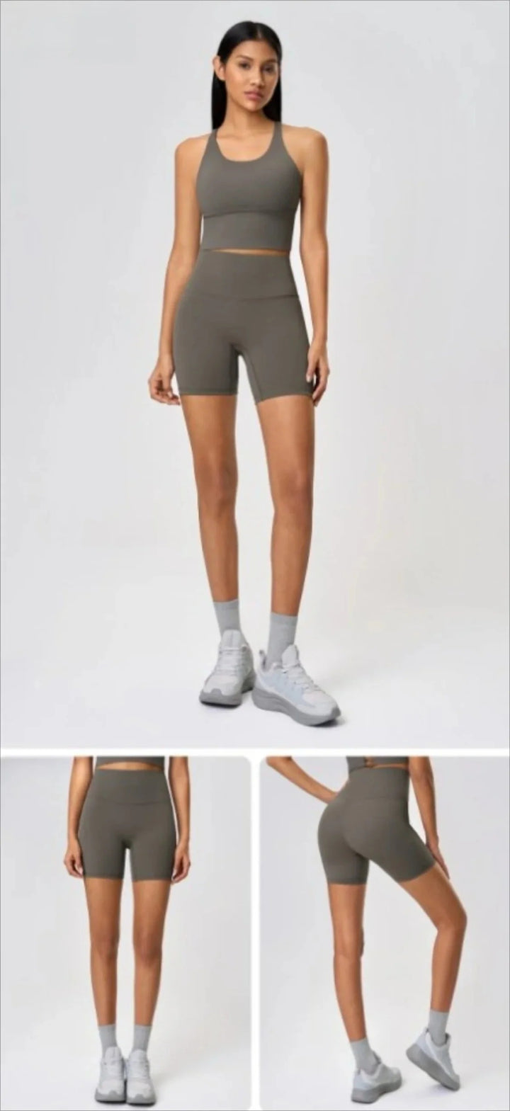 Drune | Eis Seide Yoga-Shorts für Frauen