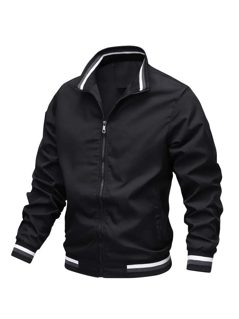 Drune | Stylische Bomberjacke mit Rippkragen für Herren