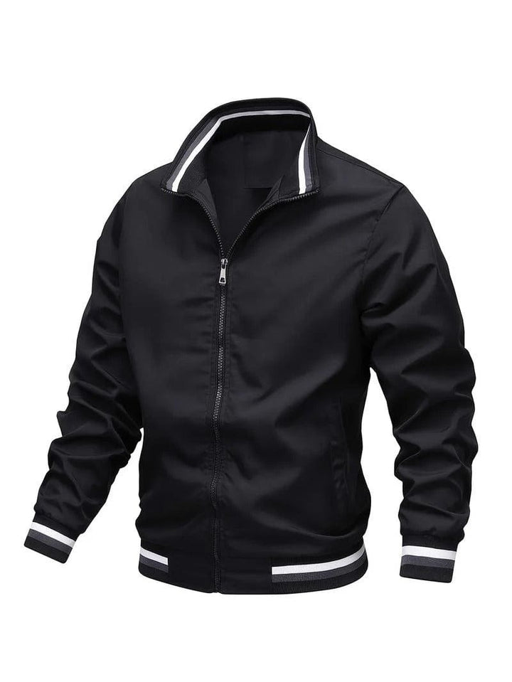 Drune | Stylische Bomberjacke mit Rippkragen für Herren