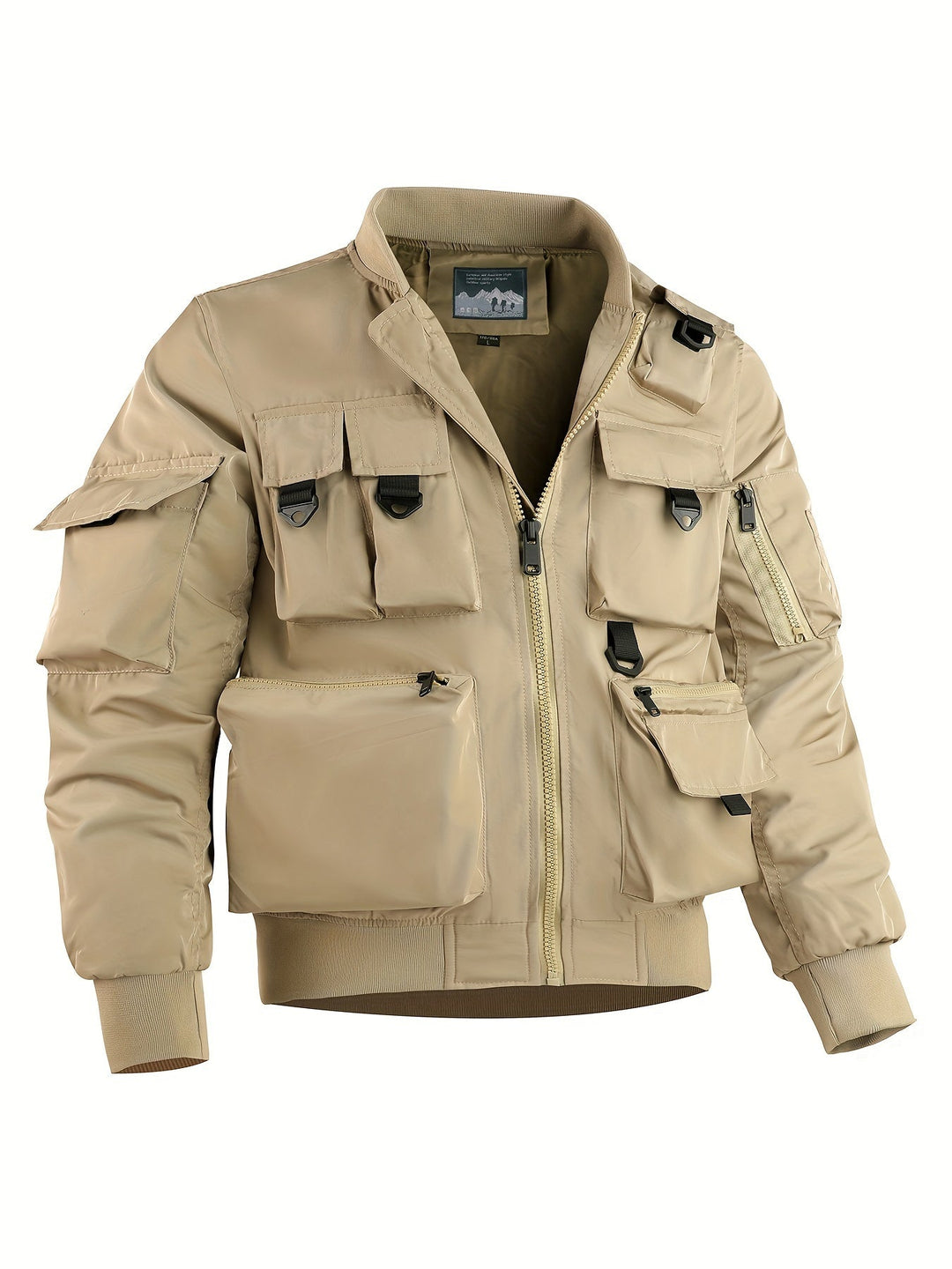 Drune | taktische Windjacke Cargo mit mehreren Taschen für Herren - Perfekt für Outdoor-Aktivitäten
