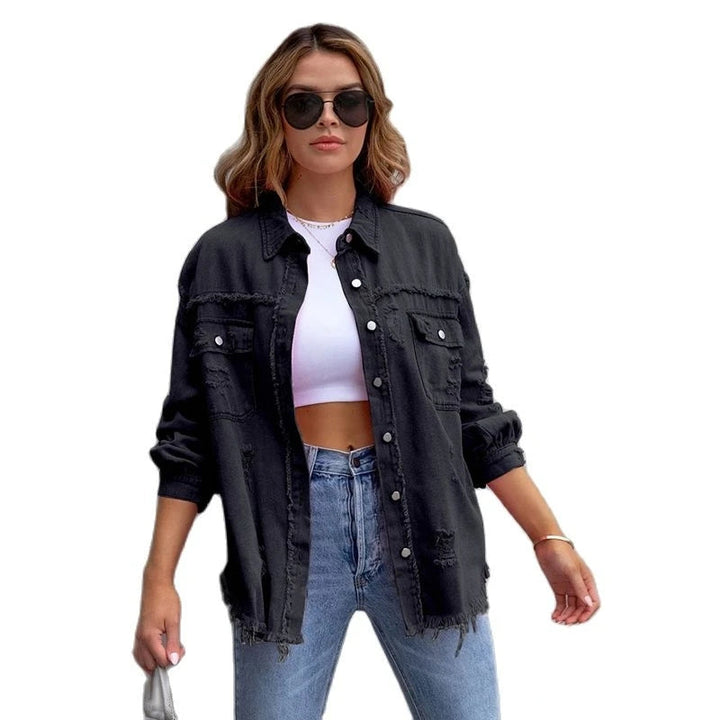 Drune | Elegante und Lässige Jeansjacke