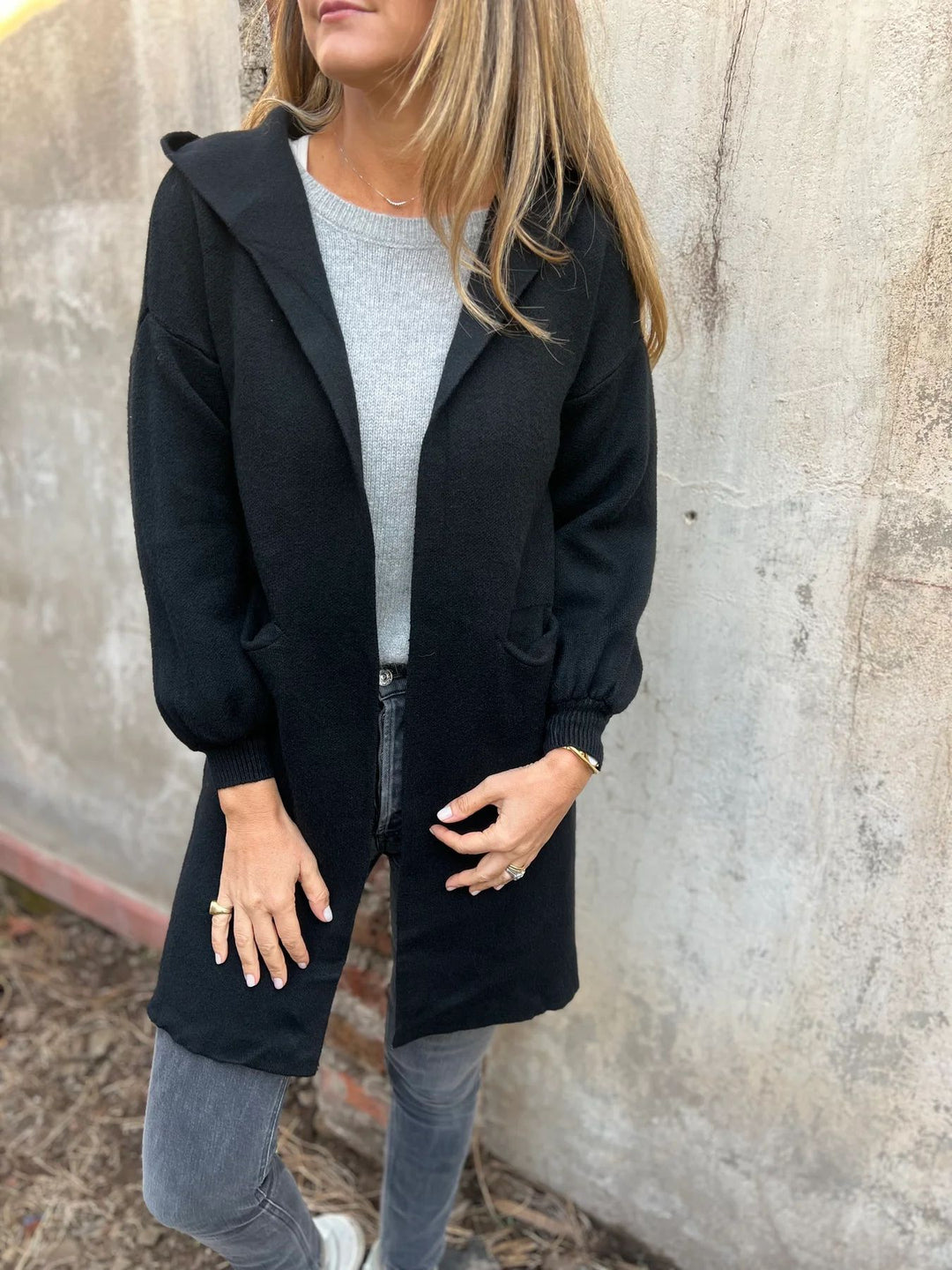 Drune | Casual-Jacke mit Kapuze und Taschen