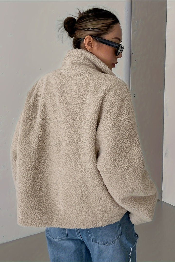 Drune | Hoher Kragen Fleece-Jacke
