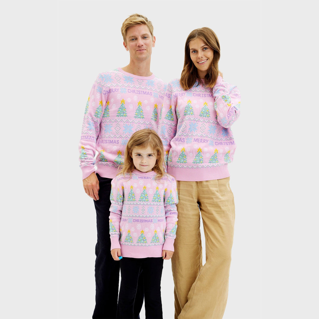 Drune | Der rosa Weihnachts-Pullover - Damen