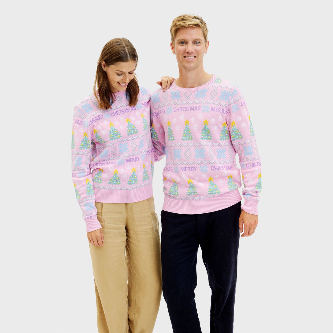 Drune | Der rosa Weihnachts-Pullover - Damen