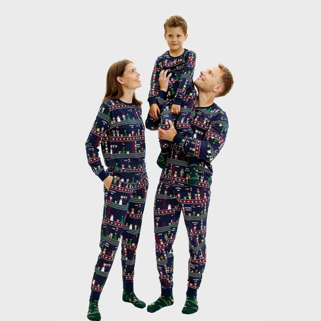 Drune | Vintage Gamer Weihnachts-Pyjama - Damen