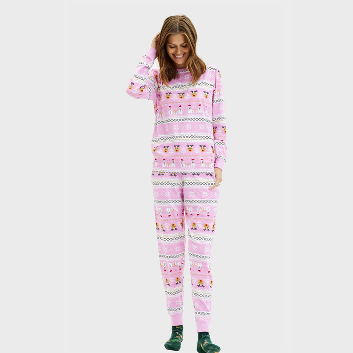 Drune | Ultimativer Weihnachts-Pyjama Rosa - Damen