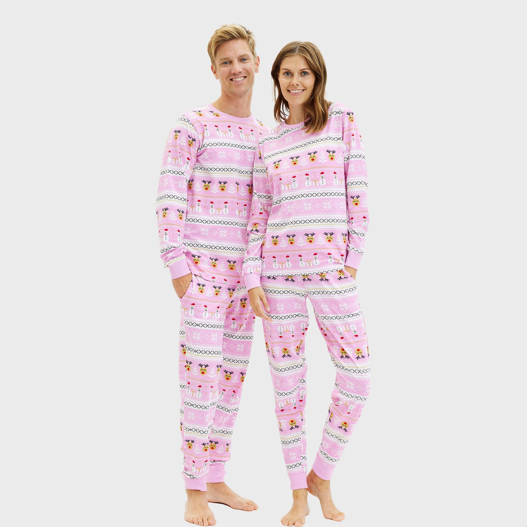 Drune | Ultimativer Weihnachts-Pyjama Rosa - Damen