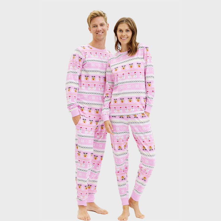 Drune | Ultimativer Weihnachts-Pyjama Rosa - Damen