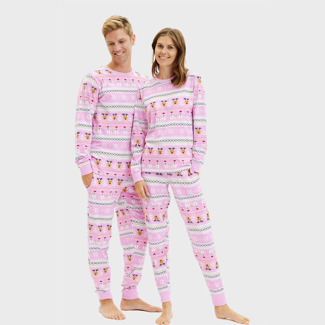 Drune | Ultimativer Weihnachts-Pyjama Rosa - Damen