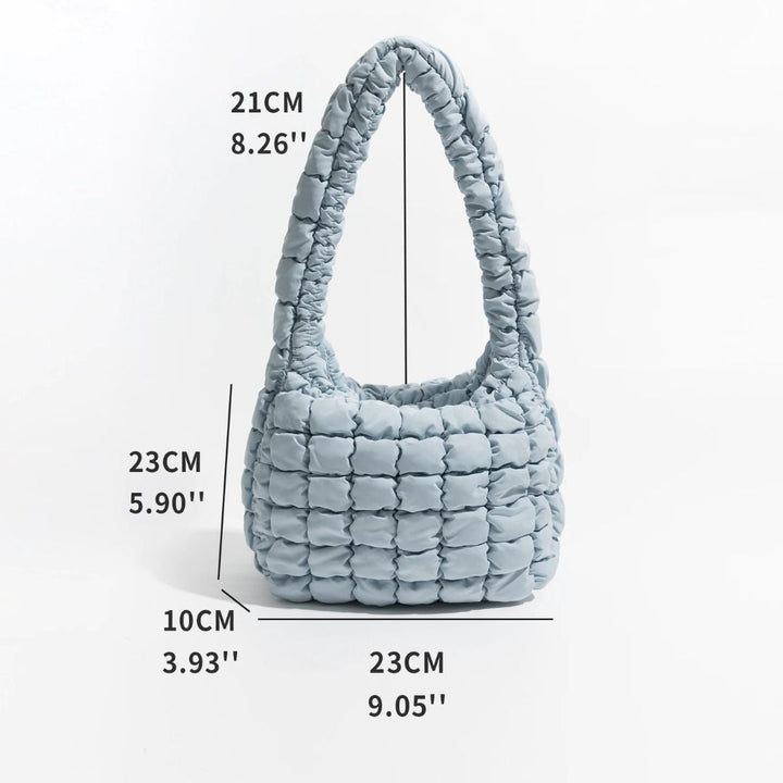 Drune | Puffer Crossbody-Schultertasche für Damen - Leichtgewicht und stilvolle Handtasche
