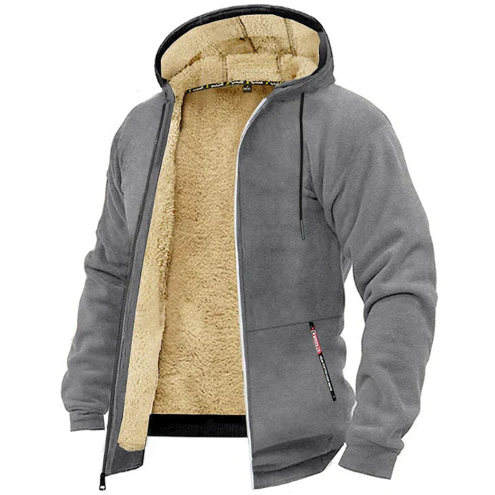 Drune | Fleecegefütterter Zip-Hoodie