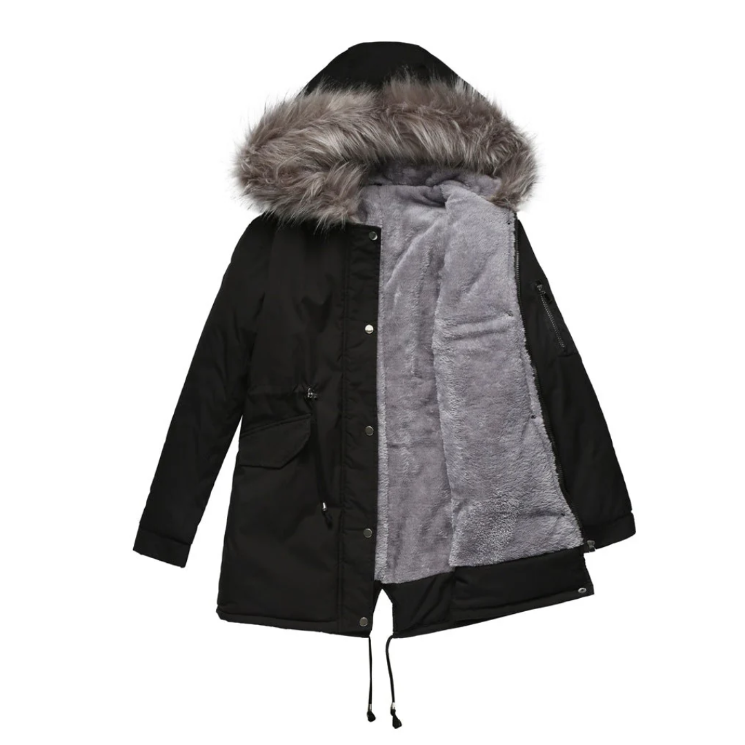 Drune | Winter Parka Jacke - Niederknöpfen