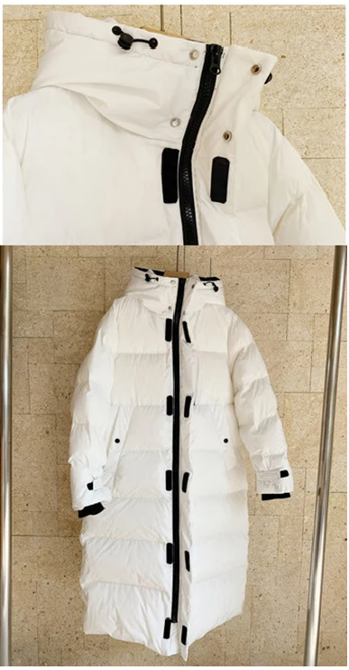 Drune | Oversized-Jacke mit Kapuze wasser- und winddicht