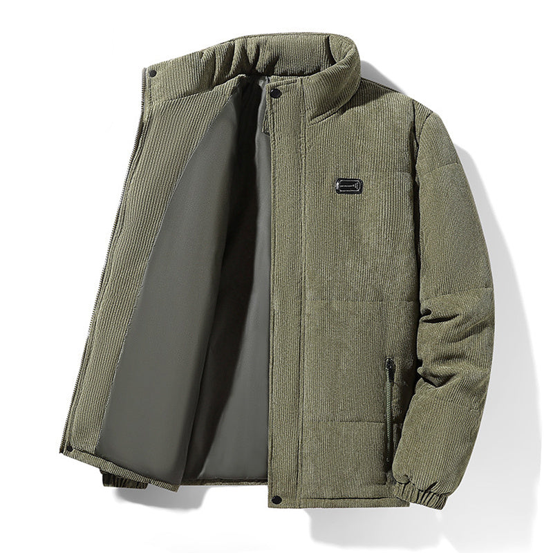 Drune | Corduroy Wintermantel Herren