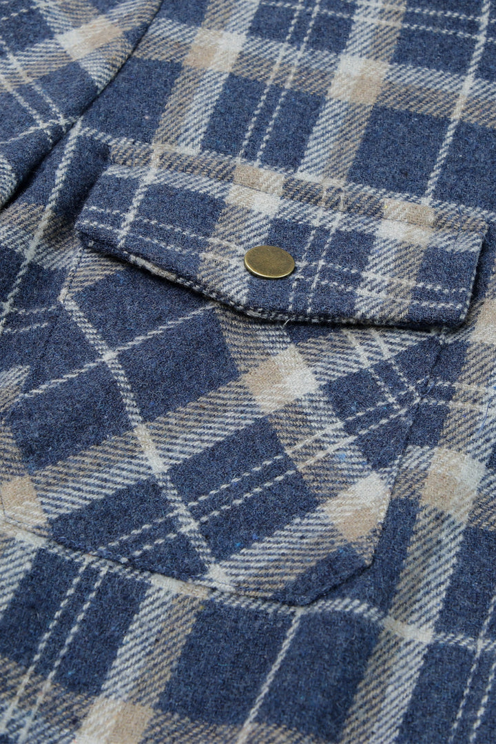 Drune | Gepunktete Jacke mit Kapuze Weiches Plüschfutter Perfekt Für Kalte Tage