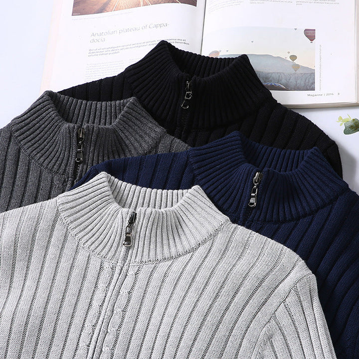 Drune | Herren Reißverschluss-Pullover