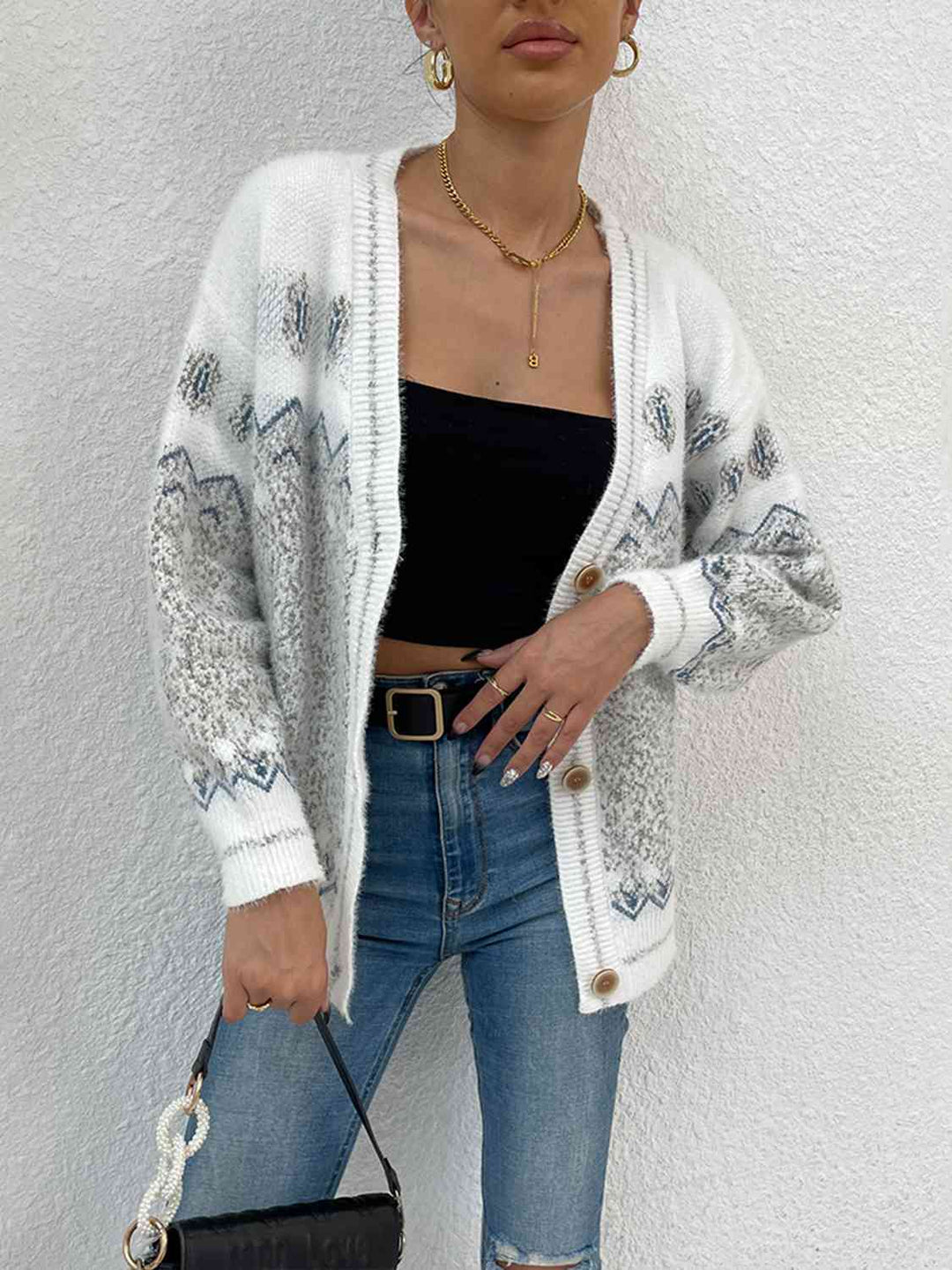 Drune | Klassische und Bequeme Strickjacke
