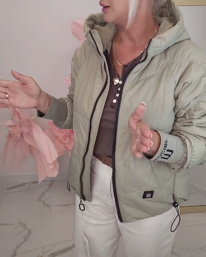 Drune | Gesteppte Kapuzenjacke