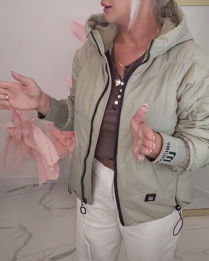 Drune | Gesteppte Kapuzenjacke