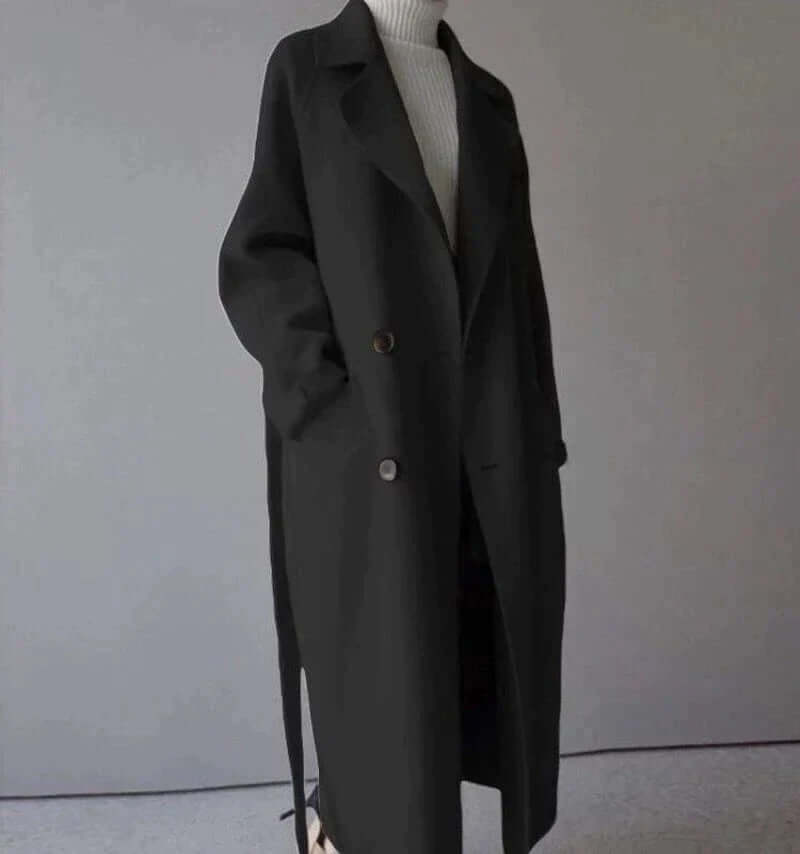 Drune | Damen Oversized Gürtelmantel