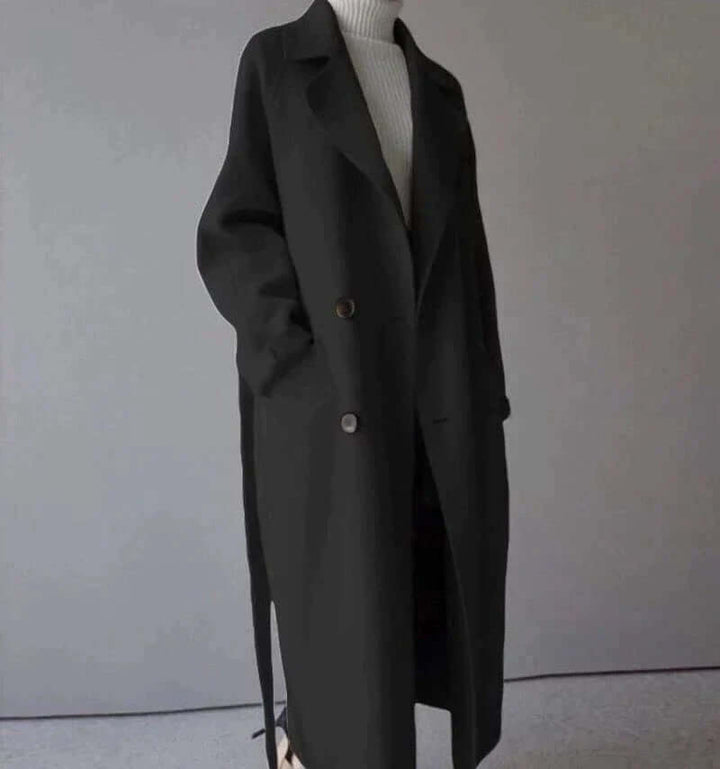 Drune | Damen Oversized Gürtelmantel