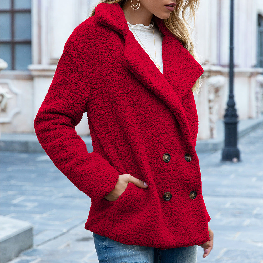 Drune | Warme und Flauschige Damenjacke