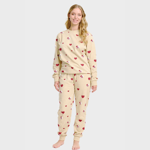 Drune | Weihnachtsherz Sweatset - Damen