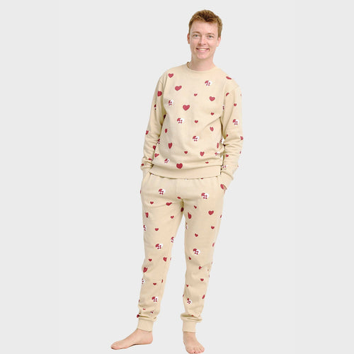 Drune | Weihnachtsherz Sweatset - Herren
