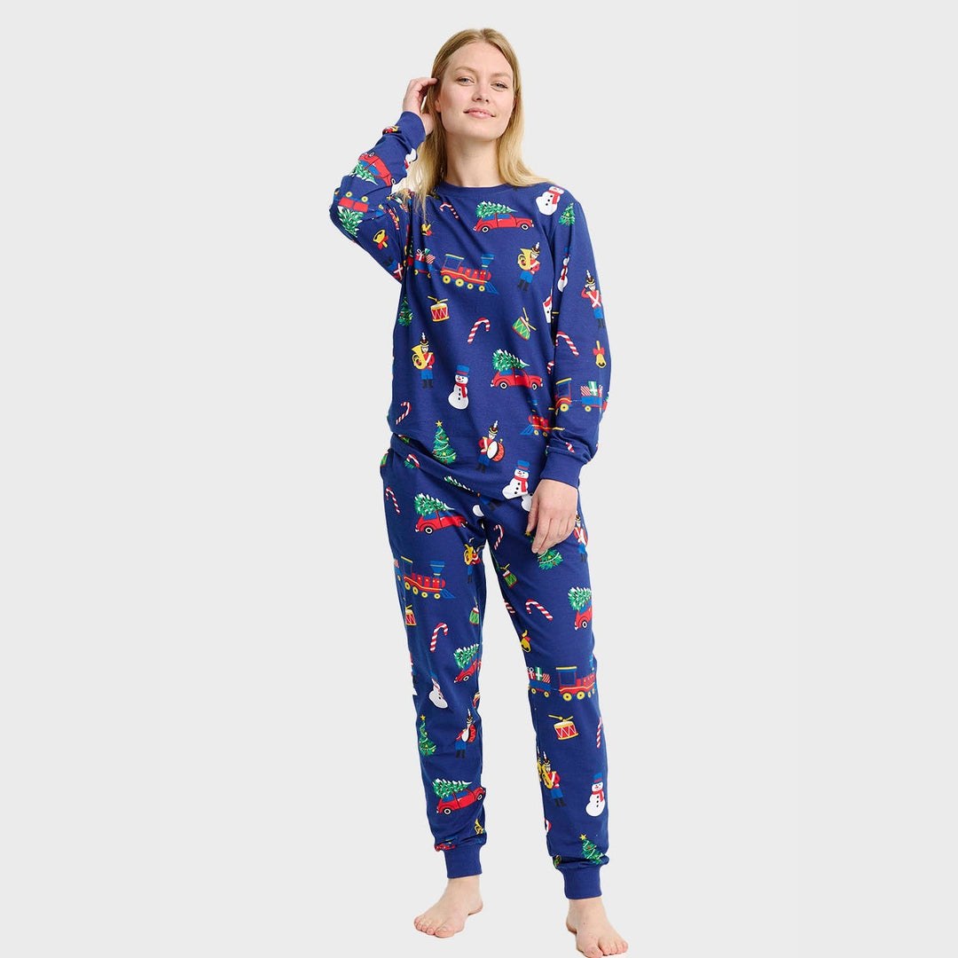 Drune | Christmas Toys Weihnachts-Pyjama - Damen