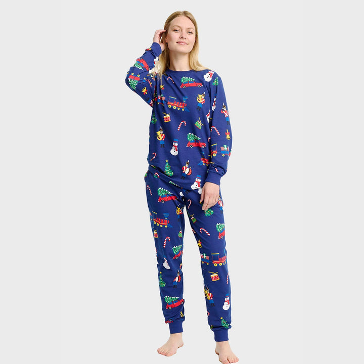 Drune | Christmas Toys Weihnachts-Pyjama - Damen