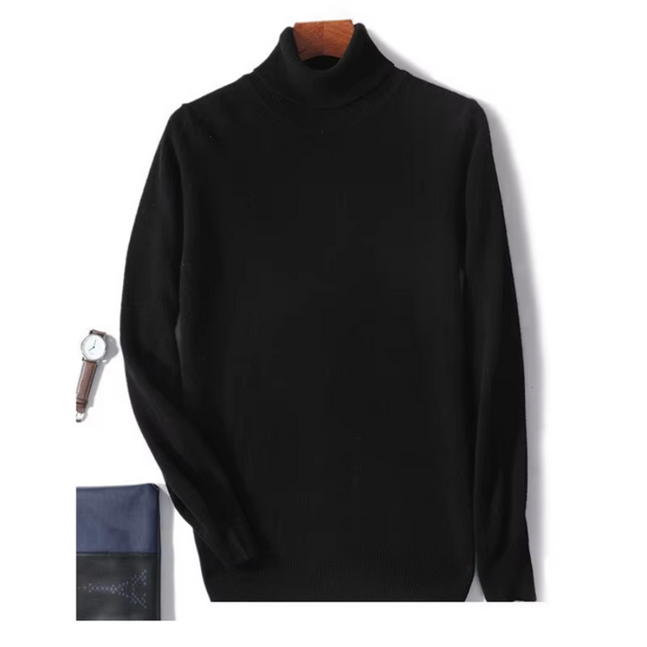 Drune | Herren Wollpullover Mit Rollkragen Und Schlankem Design
