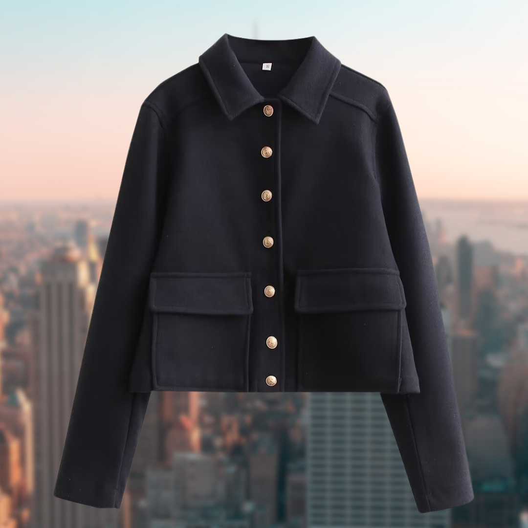 Drune | Damen Wolljacke im lässigen Look für den Herbst