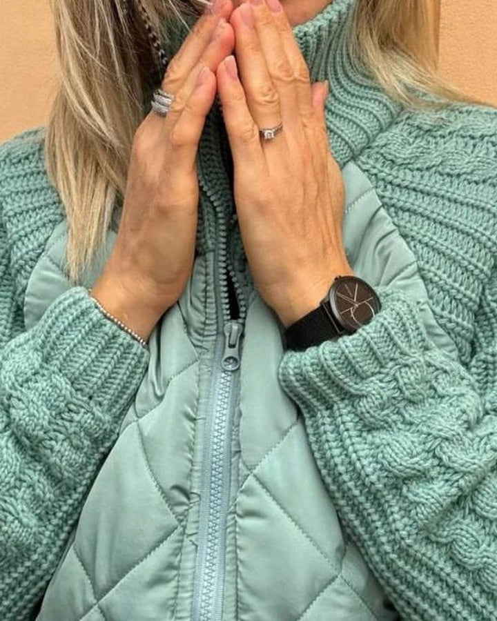 Drune | Legere Strickjacke mit Reißverschluss