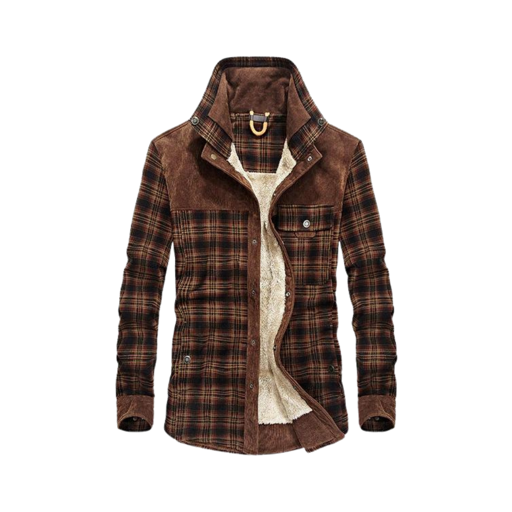Drune | Jacke aus dickem Flanell für Männer