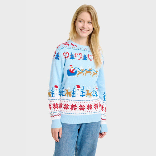 Drune | Christmas Wonderland Weihnachts-Pullover -Damen