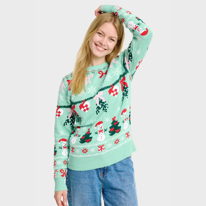 Drune | Der gebundene Weihnachtspullover - Damen