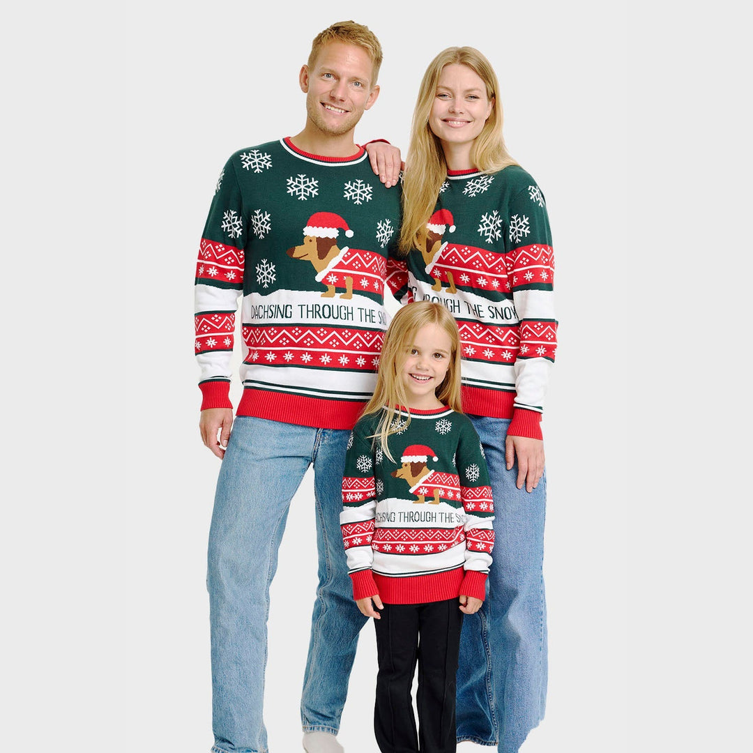Drune | Dashing Around Weihnachts-Pullover - Damen
